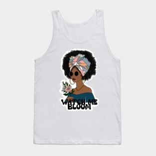 Brown Girl Bloom Tank Top